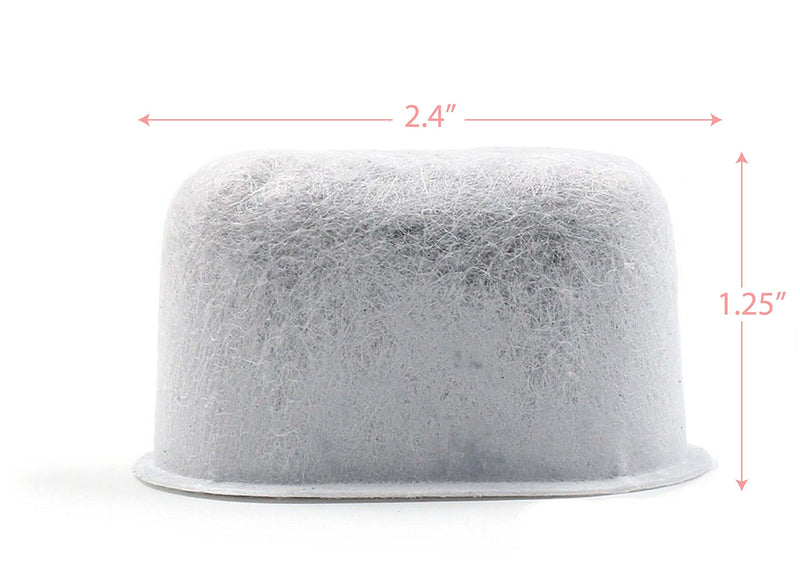Nispira Activated Charcoal Water Filter Replacement Compatible with Kitchenaid Coffee Makers KCM22WF. Fits KitchenAid KCM222/ KCM223, KCM1402ER 14-cup, 3 Filters