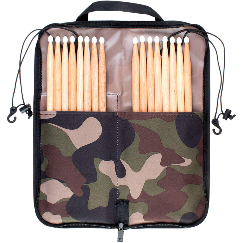 Pro Tec Protec Drum Stick/Mallet Bag-Heavy Ready Series, Camouflage, Model HR337CAMO