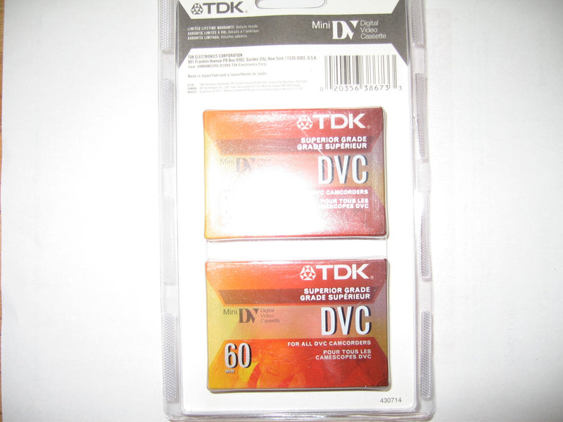 Tdk Digital Video Cassette 60 Min 4 Pk