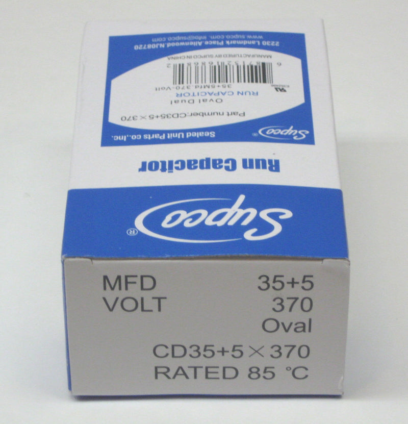 CD35+5X370-OVAL Dual Run Capacitor