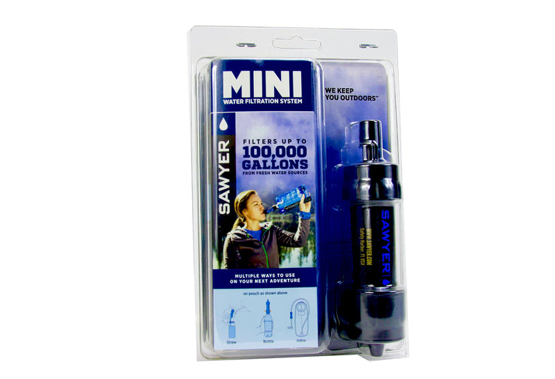 Sawyer Products MINI Water Filtration System Black 1-pack