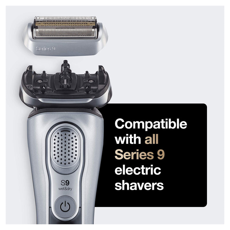 Braun 92S Series 9 Electric Shaver Replacement Foil and Cassette Cartridge - Silver
