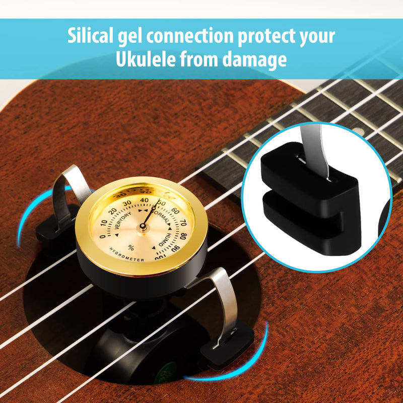 Ukulele Humidifier - Guitto GHD-02 2-in-1 Humidity Care System for Ukulele