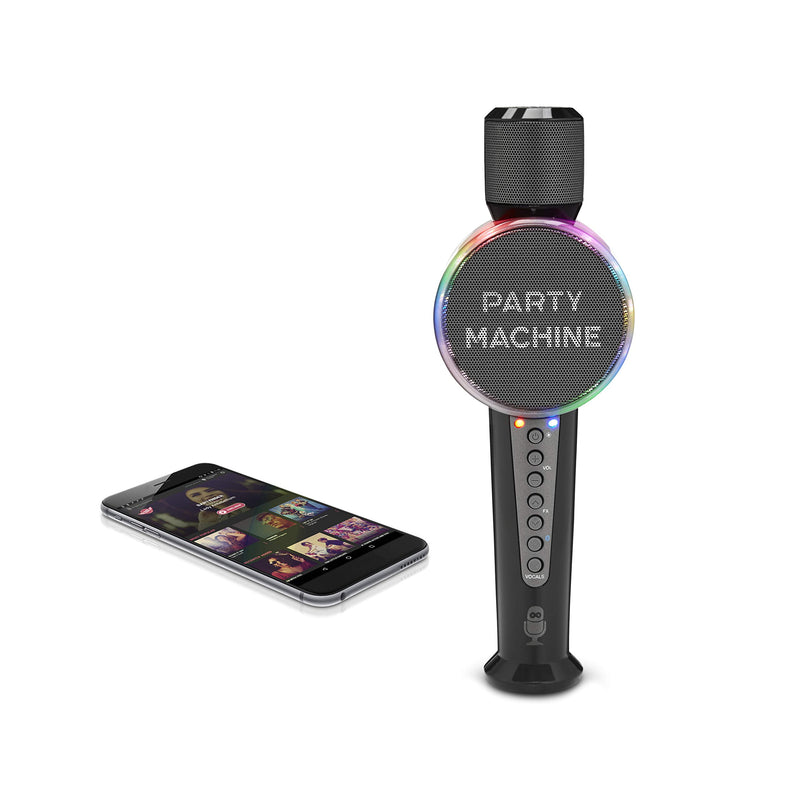 Singing Machine SMM548 Party Machine Portable Karaoke Machine, Microphone for Kids and Adults Home Birthday Party