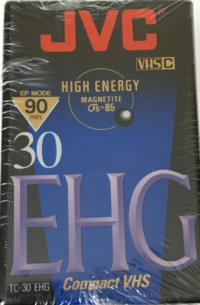 [AUSTRALIA] - JVC EHG (Extra High Grade Compact) 30 VHS C 4 Pack 