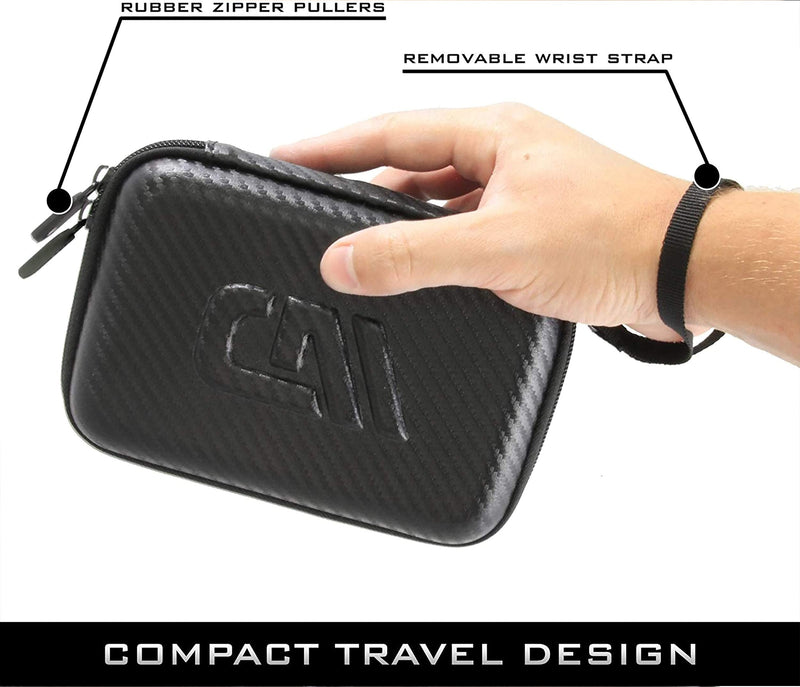 [AUSTRALIA] - CASEMATIX Toy Camera Case Compatible with VTech KidiZoom Creator Cam Video Camera and Camera Accessories, Includes Black Case Only 