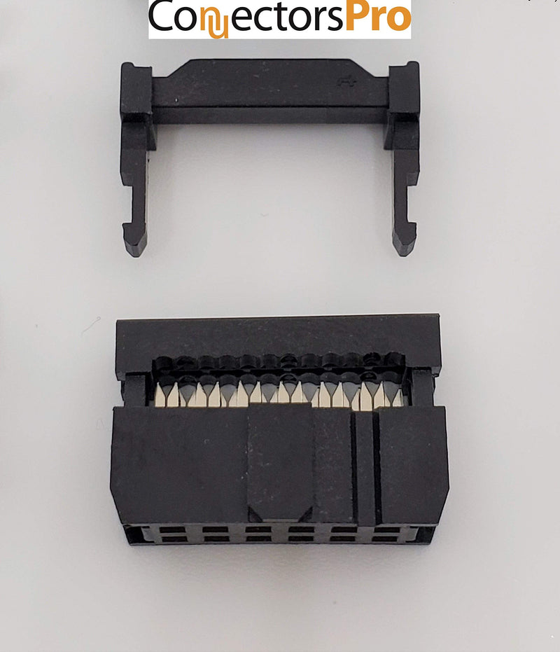 Pc Accessories - Connectors Pro 25-Pack 2X6 12P FC 2.54mm 0.1" Pitch Dual Row IDC Sockets for Flat Ribbon Cable, 12 Pins Female Connectors 25-PK