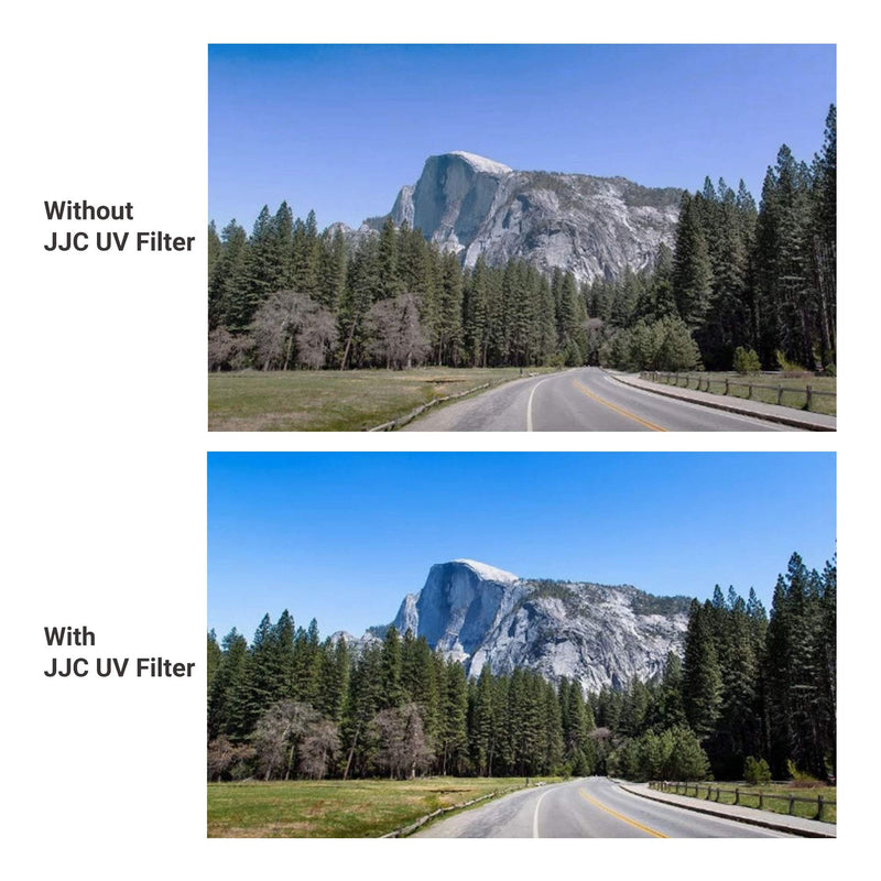JJC Multi-Coated 62mm UV Filter for Nikon Z DX 50-250mm f4.5-6.3, Z 35mm f1.8 S, Sony E 10-18mm f4 OSS, Fuji XF 23mm f1.4 R, Olympus Digital ED 12-40mm f2.8 Lens & Other Lenses with 62mm Filter Thread Black