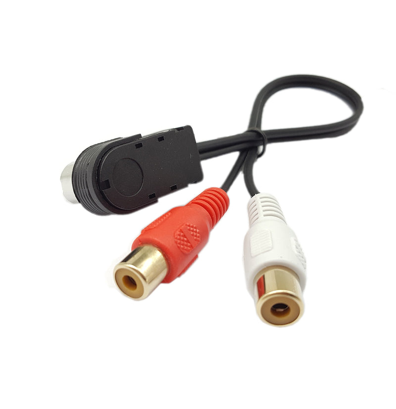 Alpine Ai-net RCA Aux Cable,SinLoon Ai-net to 2RCA Female Auxiliary Input Adapter Cable for Alpine KCA-121B DVD JVC Sound Input Cable Ai-net RCA Aux Cable