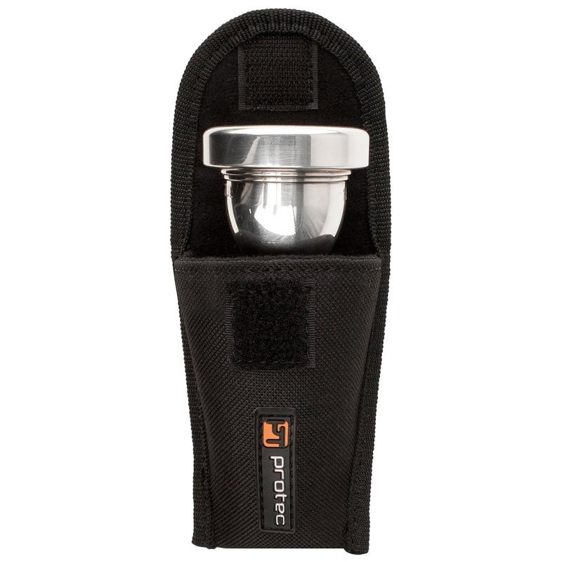 Protec Tuba Mouthpiece Padded Nylon Pouch with Secure Hook and Loop Closure, Model A205