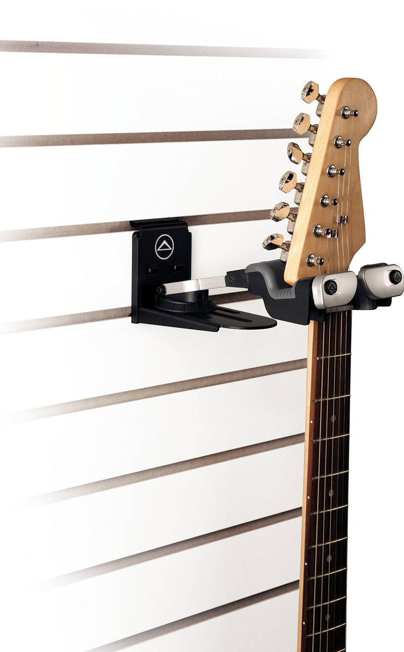 Ultimate Support GS-10 PRO Genesis Series Adjustable Professional Guitar Hanger with Self-closing Security Gates