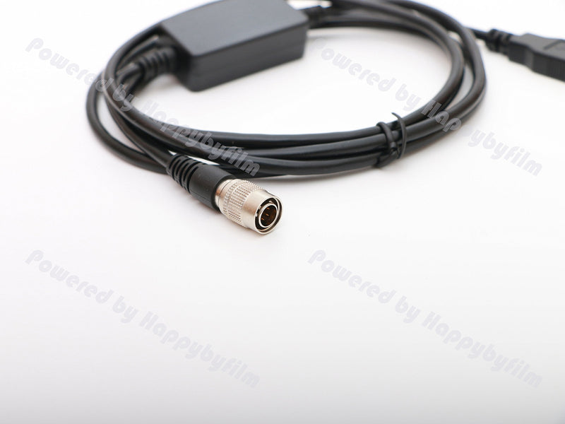 USB Data Cable 5.2ft with Hirose Male 6pin for PENTAX Total Stations