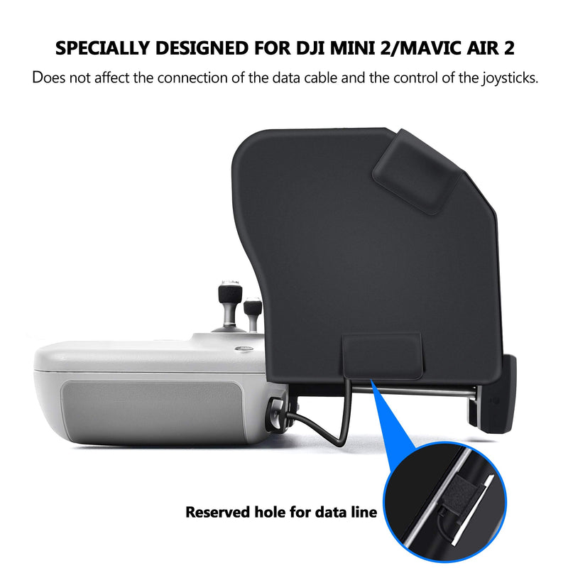 STARTRC Sun Hood Sunshade for DJI Mavic 3/Mini 2/Mavic Air 2/DJI Air 2S Controller Accessories for 4.4-7.1inch Smartphone Screen