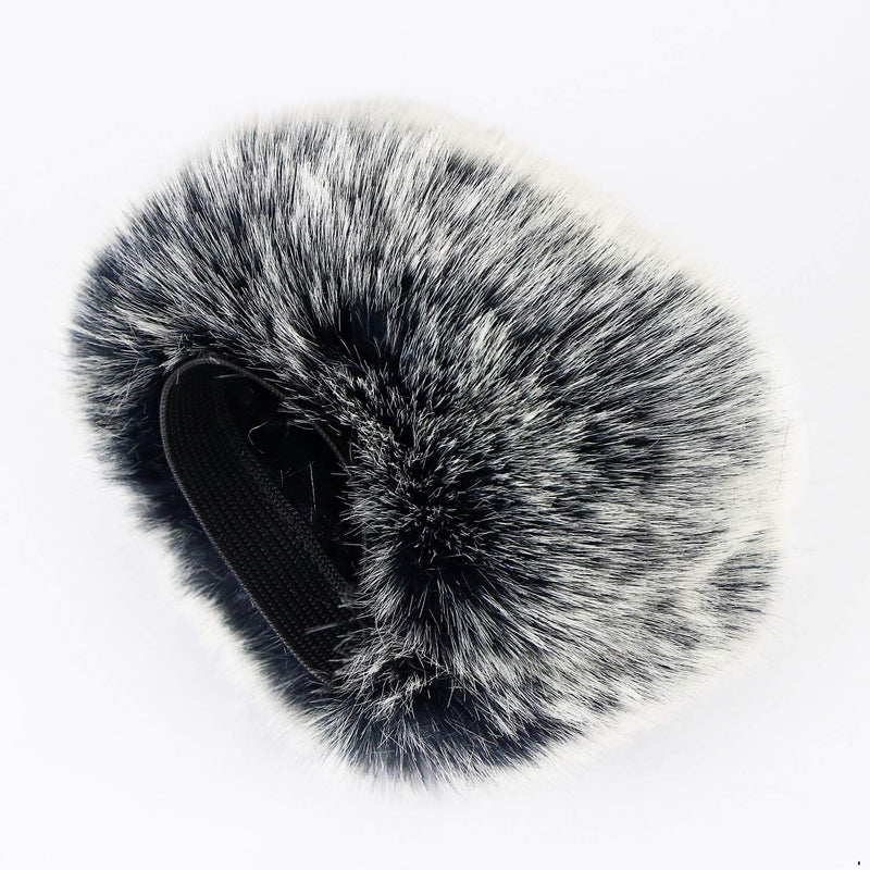 DR05X Windscreen Muff for Tascam DR-05X DR-05 Portable Recorders, DR05X Mic Windshield Windscreen Artificial Fur Wind Screen by YOUSHARES Fur Windscreen for DR-05