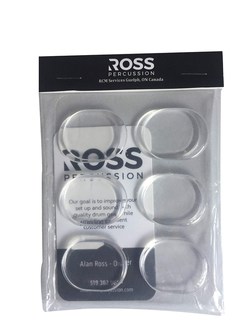 ROSS Percussion Drum Damper Gel Pads (24 Pack) 24 Pack