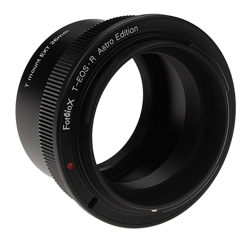 Fotodiox Lens Adapter Astro Edition - Compatible with T-Mount (T/T-2) Screw Mount Telescopes to Canon RF (EOS-R) Mount Cameras for Astronomy