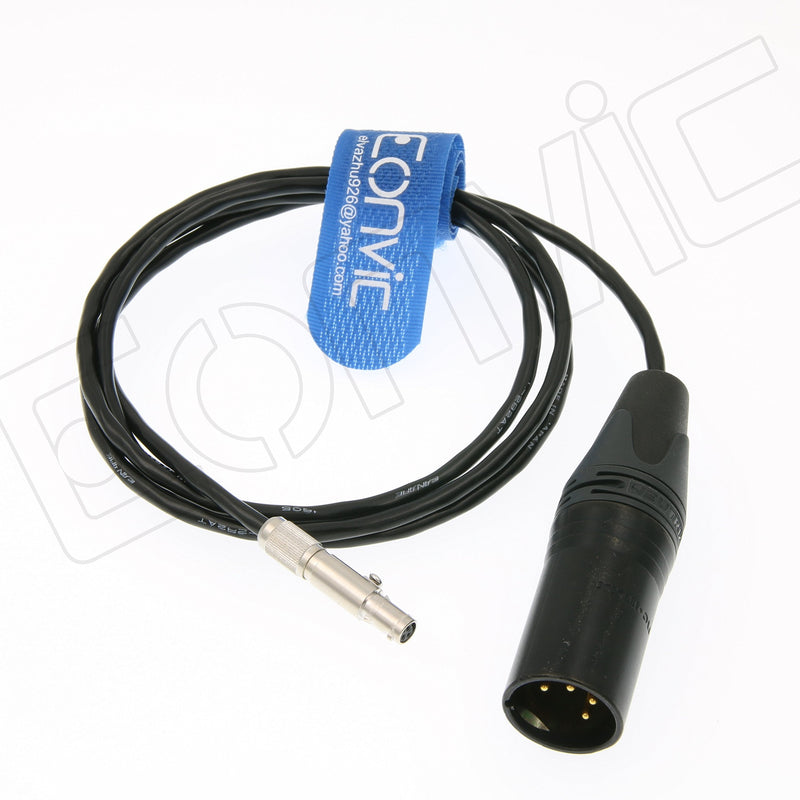 Eonvic Odyssey 7Q to XLR-4 Pin Male Universal 12v Power Cable 36”.