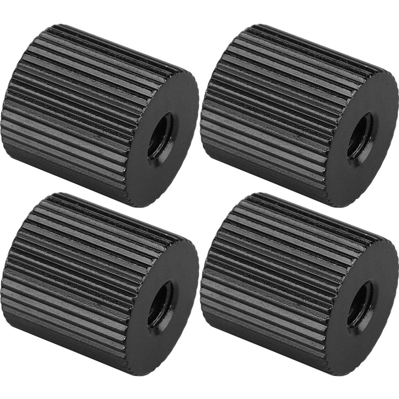 Tripod Nut Connection Nut, ChromLives Barrel Nut Screw for Magic Arm, 1/4''-20 Thread Hole Tripod Mount Screw for Articulating Magic Arms Tripod Rigs Replacement, 4Pack 4pack tripod nut