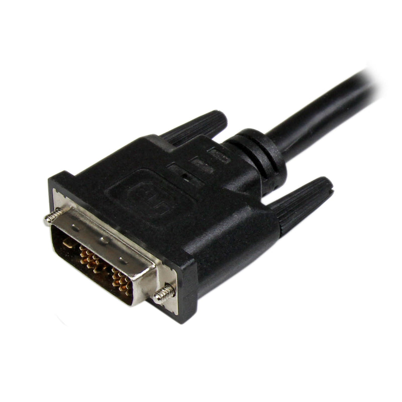 StarTech.com 18in DVI-D Single Link Cable - Male to Male DVI-D Digital Video Monitor Cable - DVI-D M/M - Black 18 inch - 1920x1200 (DVIMM18IN)