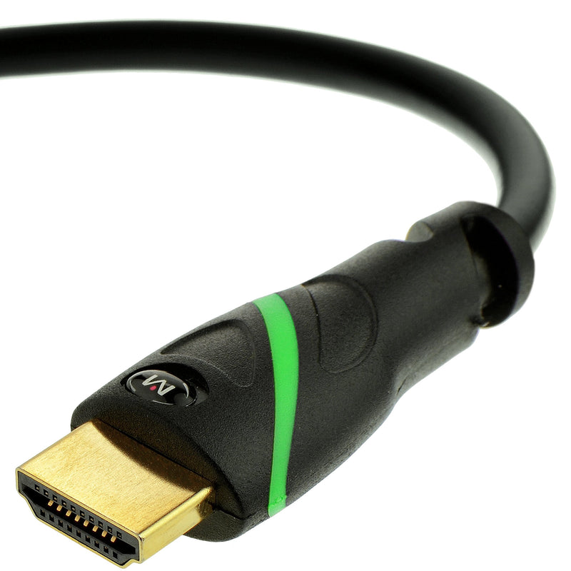 Mediabridge Flex Series HDMI Cable (3 Feet) Supports 4K@50/60Hz, High Speed, Hand-Tested, HDMI 2.0 Ready - UHD, 18Gbps, Audio Return Channel 3 Feet