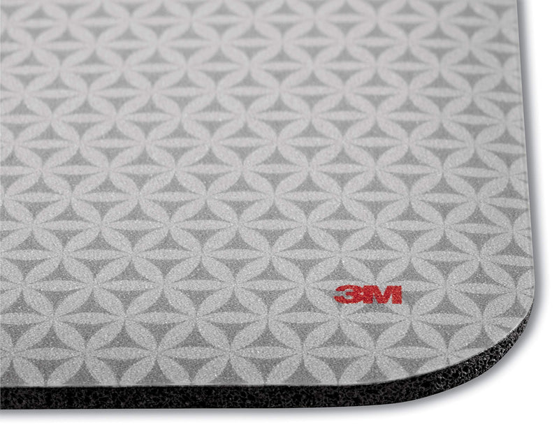 3M Precise Mouse Pad Enhances the Precision of Optical Mice at Fast Speeds and Extends the Battery Life of Wireless Mice up to Fifty Percent, Easy to Clean, Stays in Place, 9 in x 8 in (MP114-BSD1) 1