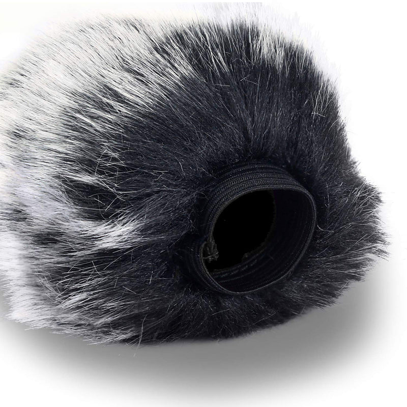 [AUSTRALIA] - SUNMON Microphone Furry Windscreen for Shure A2WS,Muff Windshield Windjammer Deadcat for SM57 and 545 Series gray furry 