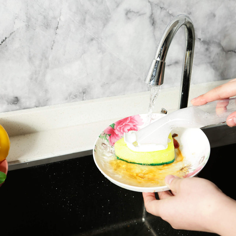 Heavy Duty Dish Wand Sponge Refill Replacement Heads for Kitchen Sink Cleaning Dish Wash Sponge