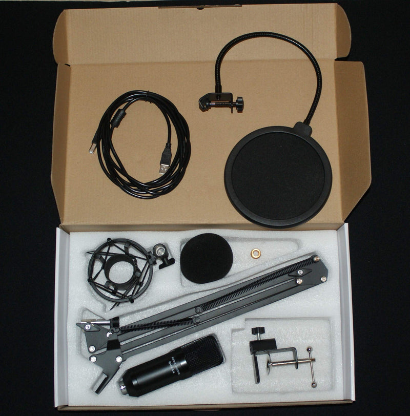 Red5 Audio RVX44 USB Condenser Microphone Set - Recording Mic Starter Pack