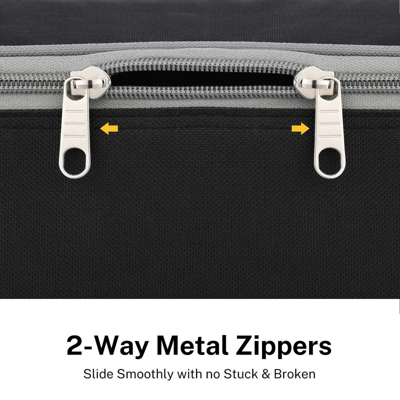 Donner 39 inch Electric Guitar Bag Gig Bag, 0.3 Inch Padded Sponge 600D Ripstop Waterproof Nylon Dustproof Soft Electric Guitar Case Adjustable Strap Black 0.3Inch Padded