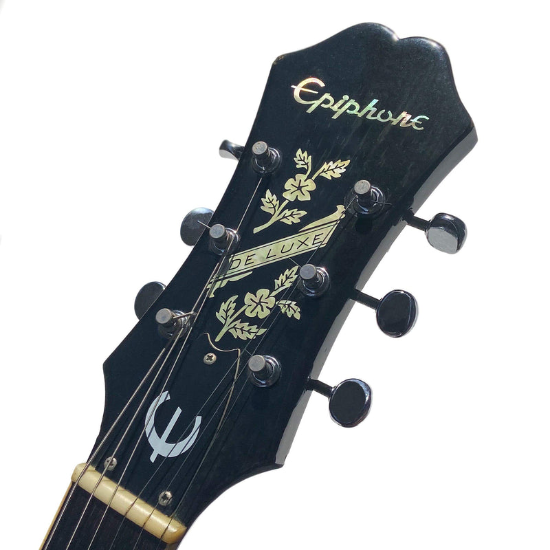 Inlay Sticker H-132DV-AW Guitar Headstock - De Luxe Flowers