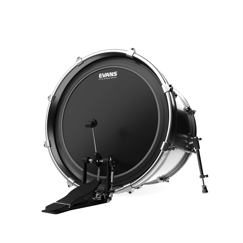 Evans Heads BD18EMADONX 18-Inch EMAD Onyx Bass Drum Heads 18 Inch