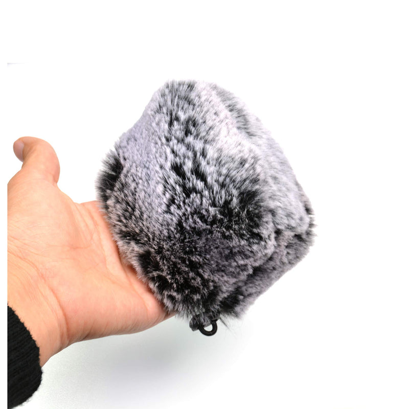Bestshoot Wind Filter, Windscreen Furry Muff Cover for Zoom H4N Pro H1 Tascam DR-40 DR-05 DR-44WL Sony PCM-D1 PCM-D50 Handheld Digital Recorder Audio Field Interview Video (for H4n and more)