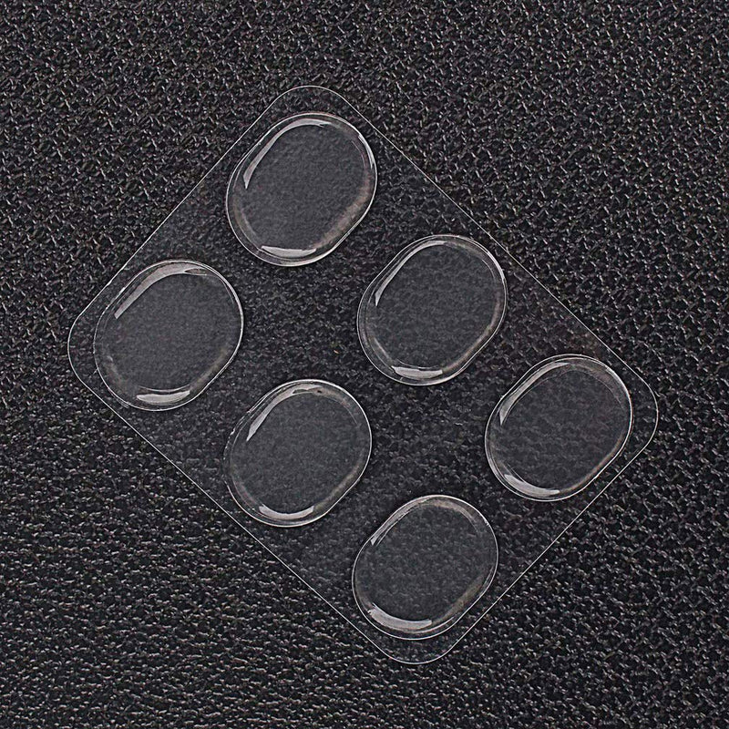 18pcs Clear Drum Damper Gel Pads Silicone Snare Drum Silencer Drum set Mute Dampener Stickers For Drums Tone Control