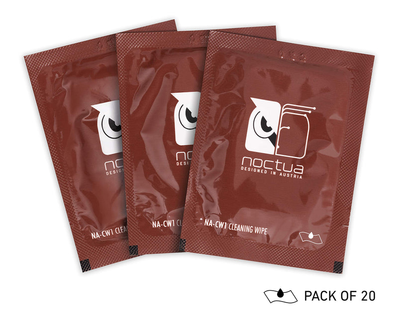 Noctua NA-SCW1, Cleaning Wipes for Thermal Paste (20 pieces)
