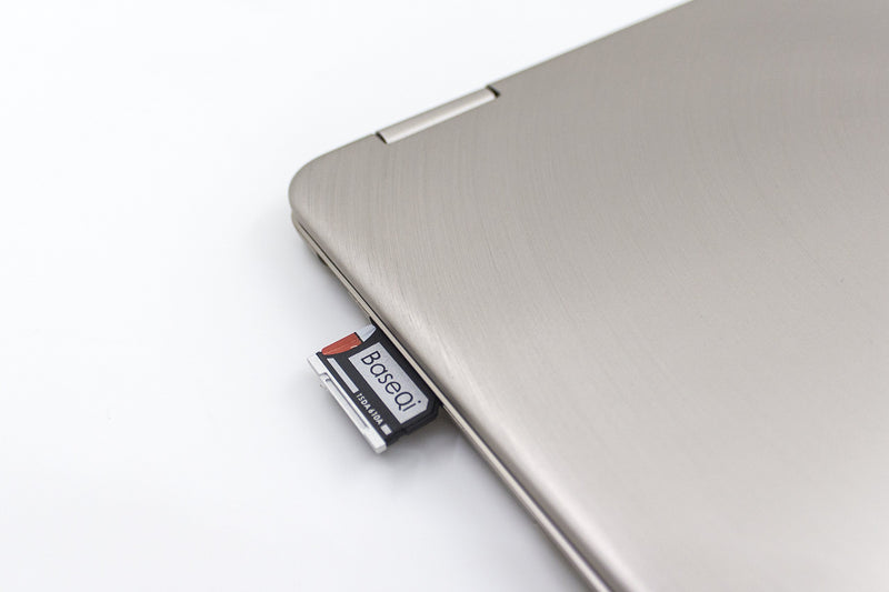 BASEQI Aluminum microSD Adapter for Asus ZenBook Flip ux360CA