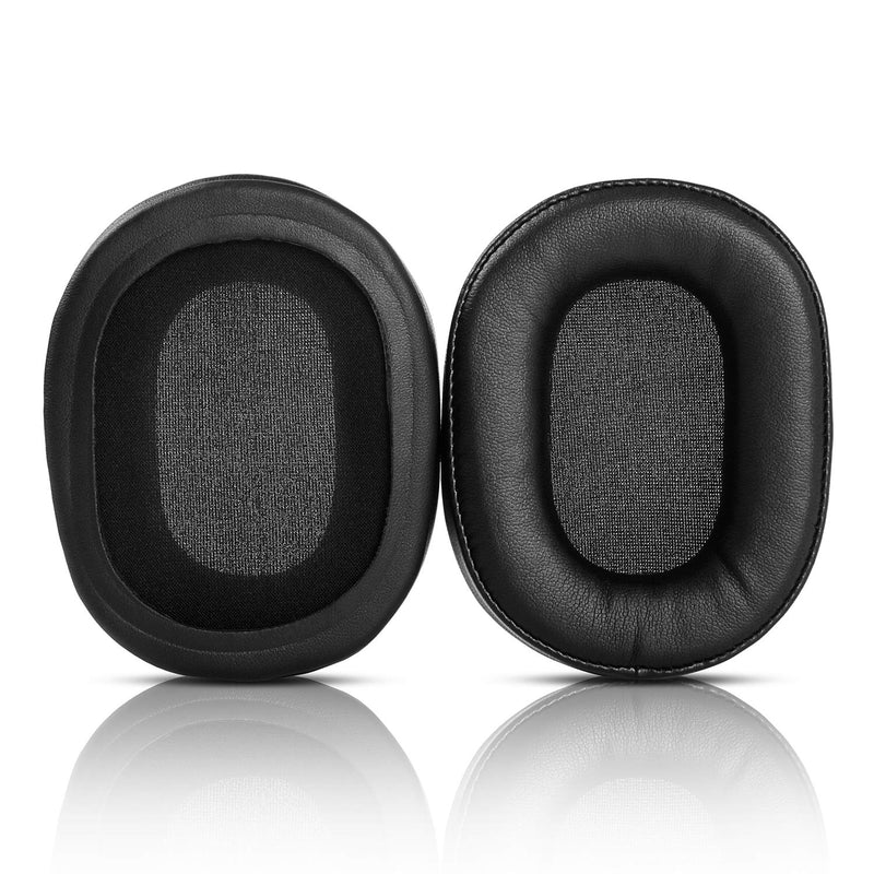 [AUSTRALIA] - Ear Pads Cushion Replacement Earpads Pillow Compatible with Oppo PM-3 PM3 PM 3 Headphones (Black Sheepskin Leather) Black Sheepskin Leather 