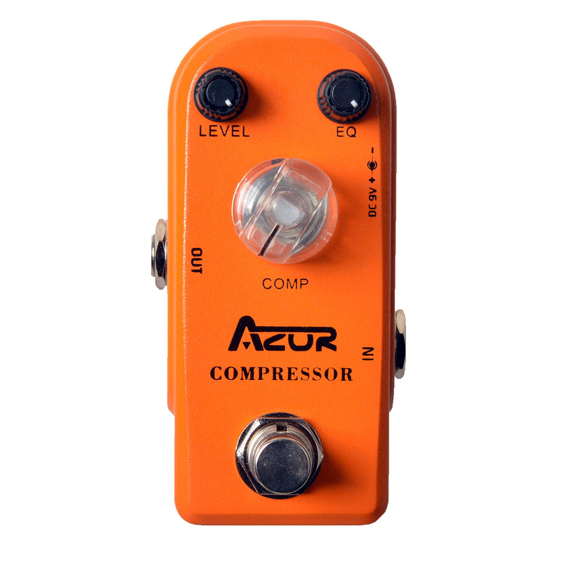 [AUSTRALIA] - AZOR Compressor Guitar Effect Pedal Ultimate Comp Super Mini Pedal with True Bypass AP-305 