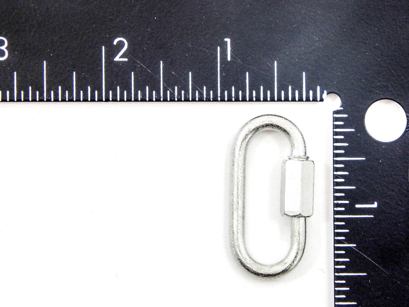 Red Hound Auto 50 Quick Link Chain Cable Strap Connector Rigging 1/8 Inch 3.1mm