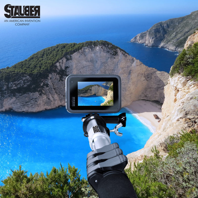 [AUSTRALIA] - STAUBER Best Camera Pole Mount for Extension Poles (Go Pro Mount) Go Pro Mount 