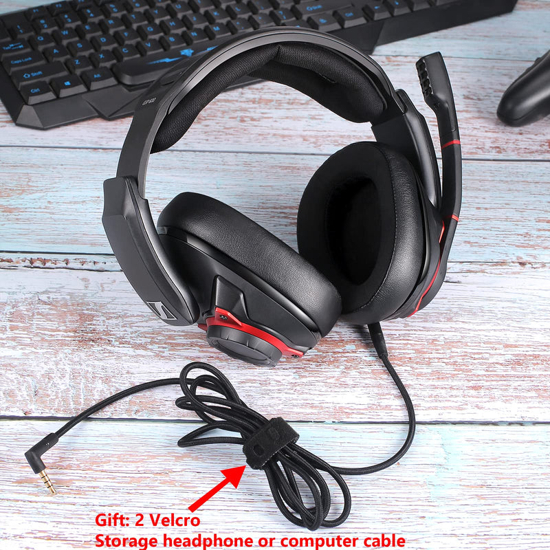 [AUSTRALIA] - Replacement Ear Pads for GSP 600, Ear Cushions Covers Repair Parts Compatible with GSP 670, GSP 500 Gaming Headphones Headset, Easy Installation and Noise Isolation 