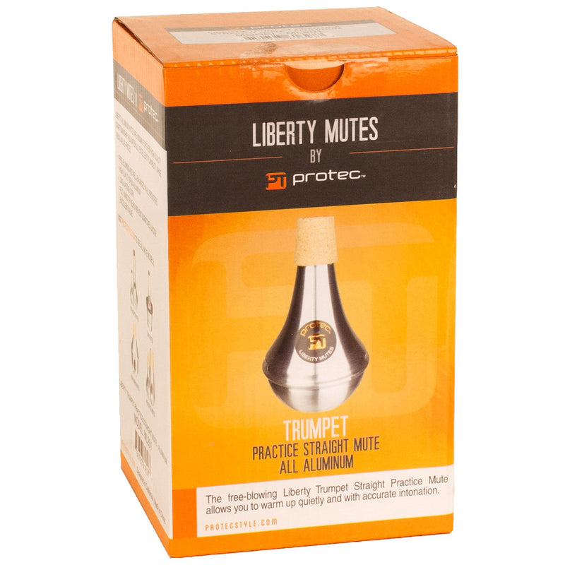 Protec Liberty Practice Trumpet Mute, Aluminum (ML201)