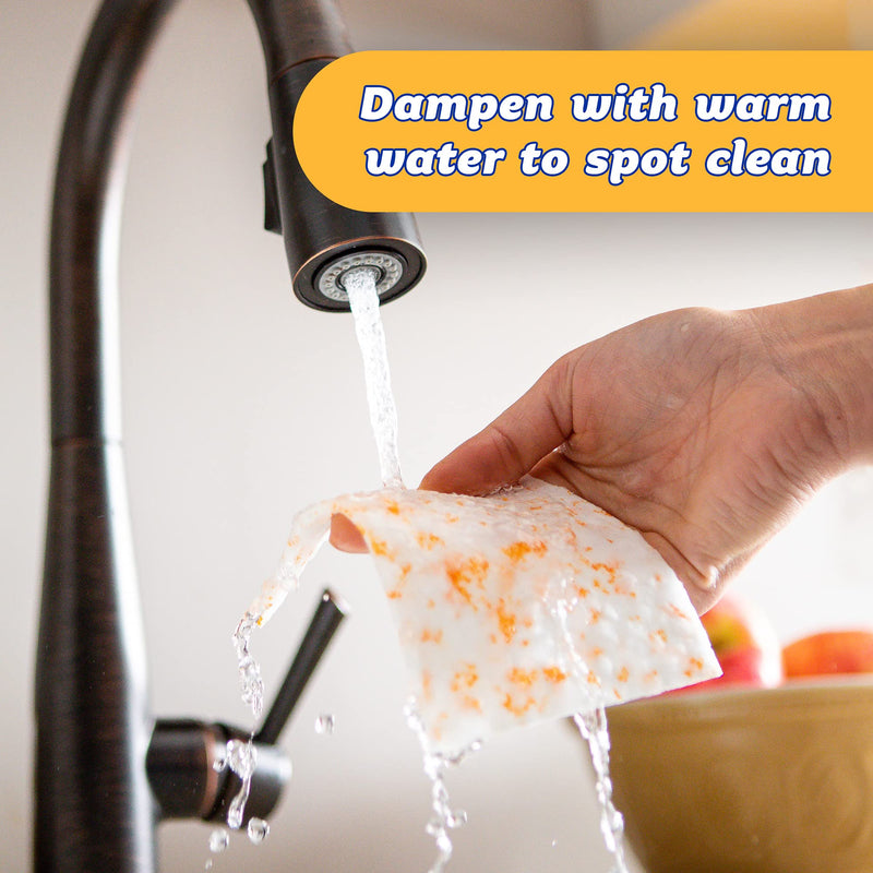 [AUSTRALIA] - Scrub Daddy Eraser Sheets - Eraser Daddy 10x - Melamine Eraser Sponge Sheets with Scrubbing Gems, All Purpose Household Cleaner Pads, Durable and Powerful Cleaning Sheets, Multi Surface 6ct - 3 Pack Pack of 3 