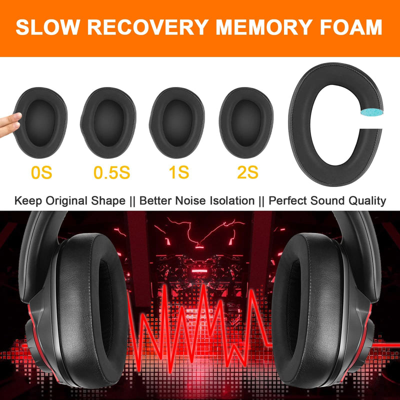 [AUSTRALIA] - Replacement Ear Pads for GSP 600, Ear Cushions Covers Repair Parts Compatible with GSP 670, GSP 500 Gaming Headphones Headset, Easy Installation and Noise Isolation 