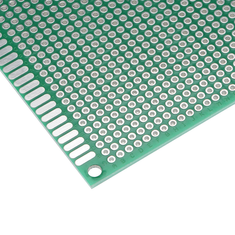 uxcell Double-Sided PCB Board Printed Circuit Boards Kit (2 Sizes - 7x9 9x15) Prototyping Board for DIY Soldering Electronic Projects Practice Test Circuit 4pcs