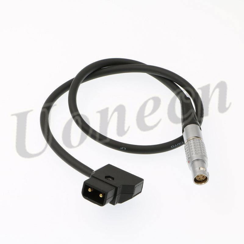 Uonecn Anton Battery Power Cable 6 pin Female to Dtap plug Flexible Soft Cable For Red Scarlet Epic Camera 50cm