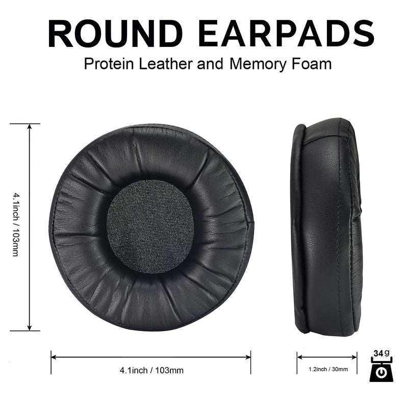 [AUSTRALIA] - K240 Ear Pads defean Replacement Ear Cushion Earpads Pillow Cover Compatible with AKG K240 K550 K551 K553 K241 K241 K272 Headset,Softer Leather,High-Density Noise Cancelling Foam, Added Thickness 
