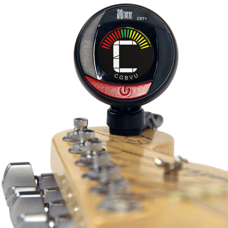 So There Super Clip-On Tuner for Guitar, Bass, Ukulele, Violin & Other Stringed Instruments