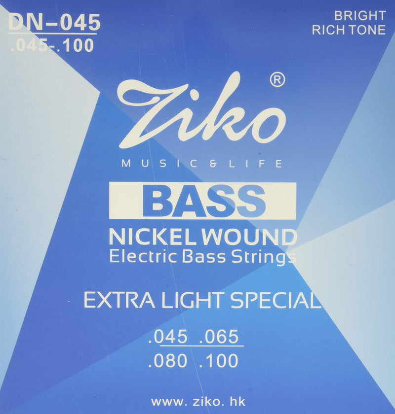 ZIKO 2 Full Sets of Strings for Acoustic Guitar blue