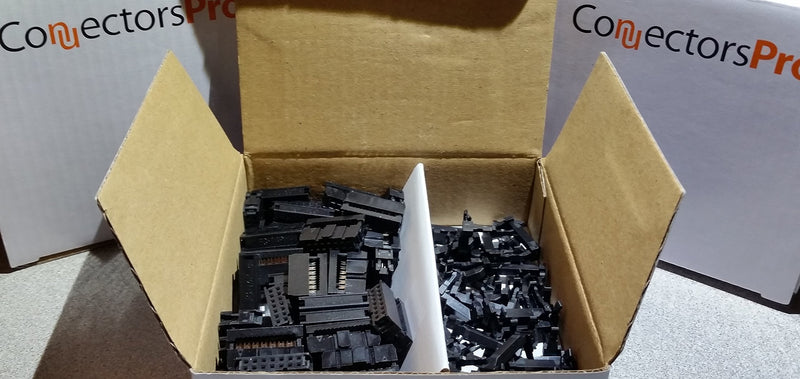 [AUSTRALIA] - Pc Accessories - ConnectorsPro 50-Pack 2X7 14P FC 2.54mm 0.1" Pitch Dual Row IDC Sockets for Flat Ribbon Cable, 14 Pins Female Connectors 