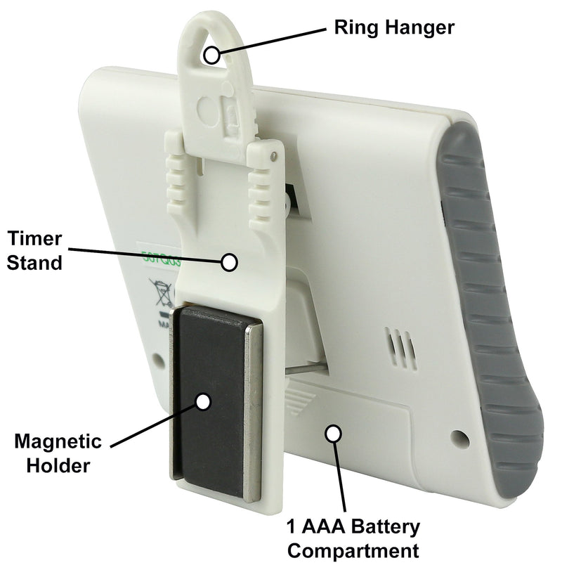 Accuon Electronic Jumbo Digit Countdown/Up Timer